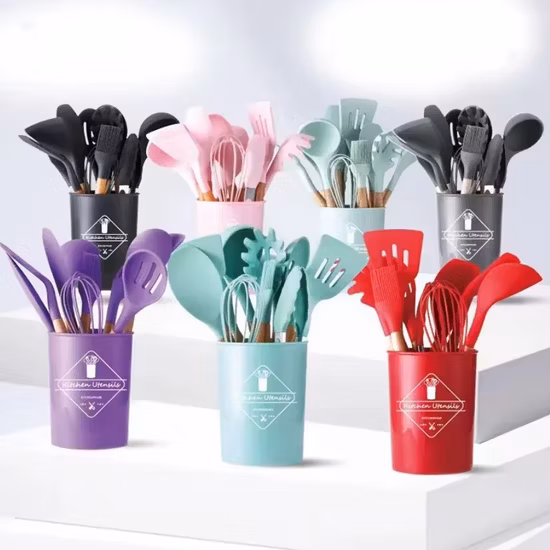 실리콘 요리 내열 조리기구 다채로운 주방 용품